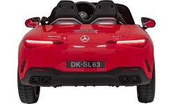 Pojazd Mercedes Benz AMG SL63 czerwony