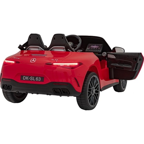 Pojazd Mercedes Benz AMG SL63 czerwony