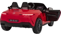 Pojazd Mercedes Benz AMG SL63 czerwony