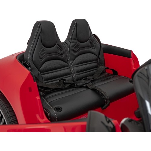 Pojazd Mercedes Benz AMG SL63 czerwony