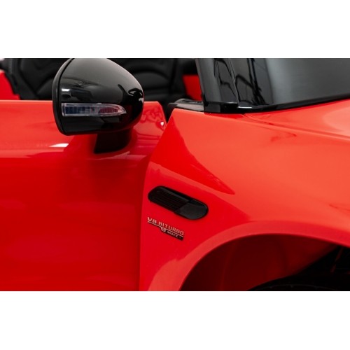 Pojazd Mercedes Benz AMG SL63 czerwony
