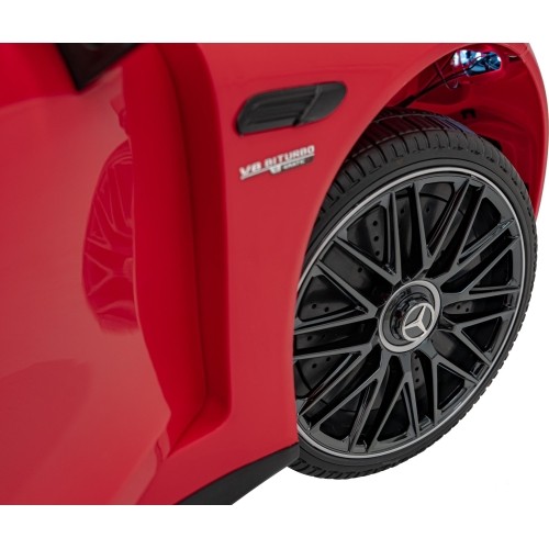 Pojazd Mercedes Benz AMG SL63 czerwony