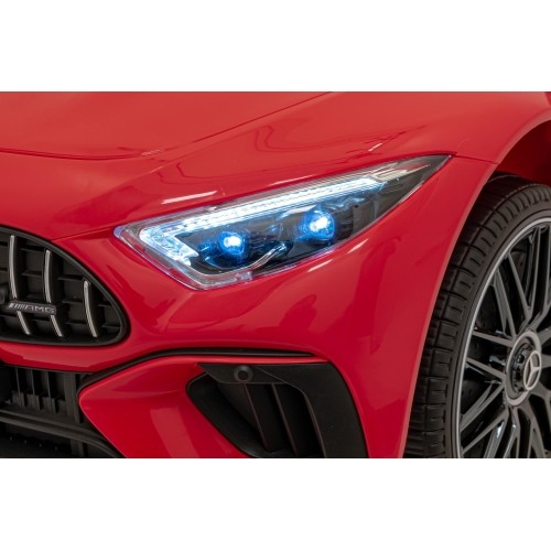 Pojazd Mercedes Benz AMG SL63 czerwony