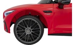Pojazd Mercedes Benz AMG SL63 czerwony