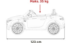 Pojazd Mercedes Benz AMG SL63 Black