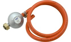Reduktor ciśnienia gazu 30mbar EN16129 - Zestaw węży 0,9m