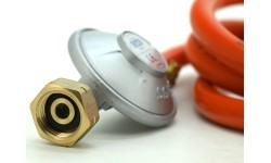 Reduktor ciśnienia gazu 30mbar EN16129 - Zestaw węży 0,9m