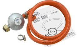 Reduktor ciśnienia gazu 30mbar EN16129 - Zestaw węży 0,9m