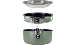 Origin Outdoors Aluminium Cooking Set 'Snap-Pack'