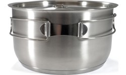 Origin Outdoors Stainless Steel Cooking Set 'Non-Stick'