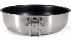 Origin Outdoors Stainless steel frying pan 'Non-Stick'