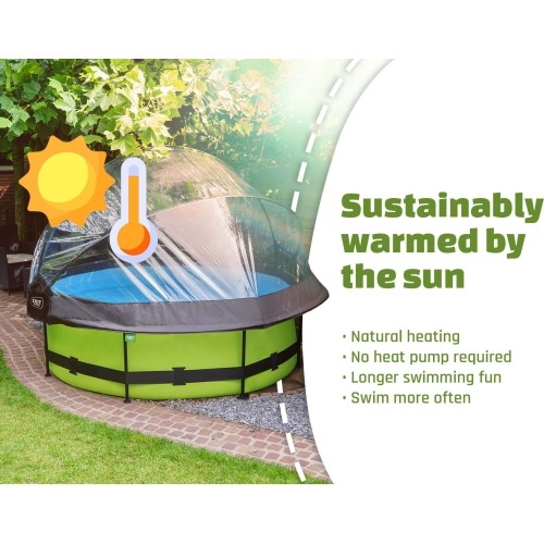 EXIT pool dome ECO ø244cm - universal (also for Intex/Bestway)