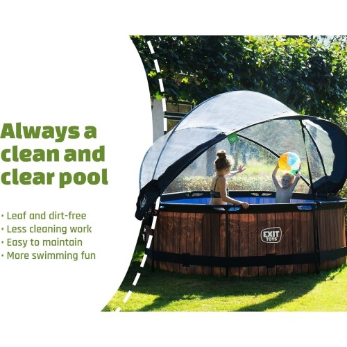 EXIT pool dome ECO ø244cm - universal (also for Intex/Bestway)