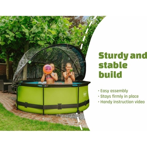 EXIT pool dome ECO ø244cm - universal (also for Intex/Bestway)