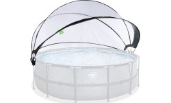 Zadaszenie basenu EXIT ECO ø427cm – uniwersalne
