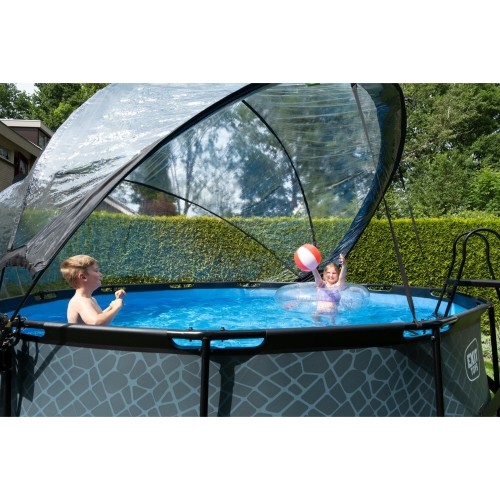 Zadaszenie basenu EXIT ECO ø427cm – uniwersalne