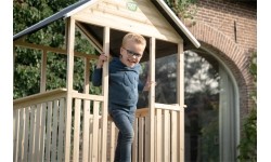 EXIT Panorama 300 wooden playhouse with slide
