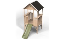 EXIT Panorama 300 wooden playhouse with slide