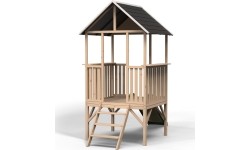 EXIT Panorama 300 wooden playhouse with slide