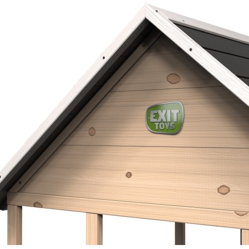 EXIT Panorama 300 wooden playhouse with slide