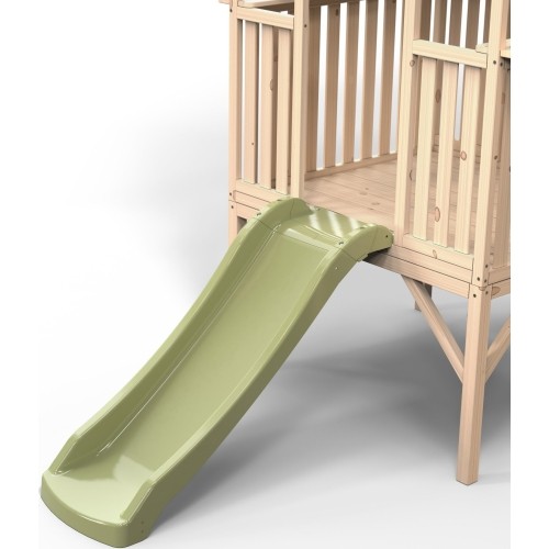 EXIT Panorama 300 wooden playhouse with slide