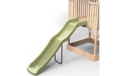 EXIT Panorama 500 wooden playhouse with slide and sandpit
