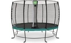 Trampolina EXIT Lotus Classic ø366 cm, zielona