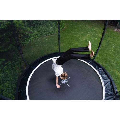 Trampolina EXIT Lotus Premium ø305 cm, czarna