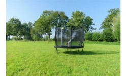 Trampolina EXIT Lotus Premium ø305 cm, czarna