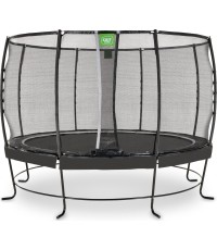 Trampolina EXIT Lotus Premium ø366 cm, czarna