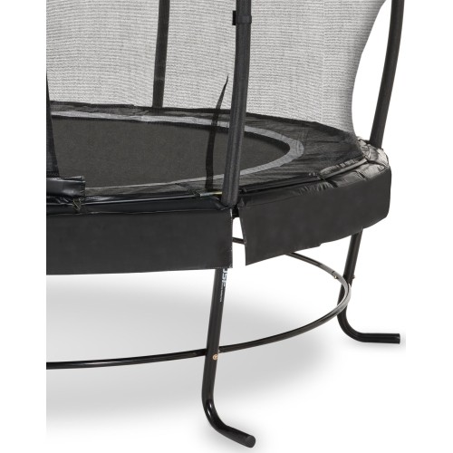 Trampolina EXIT Lotus Premium ø366 cm, czarna