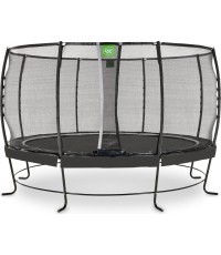 Trampolina EXIT Lotus Premium ø427 cm, czarna