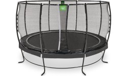 Trampolina EXIT Lotus Premium ø427 cm, czarna