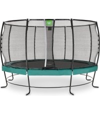 Trampolina EXIT Lotus Premium ø427 cm - zielona