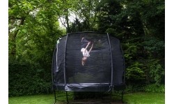 Trampolina EXIT Lotus Premium ø427 cm - zielona
