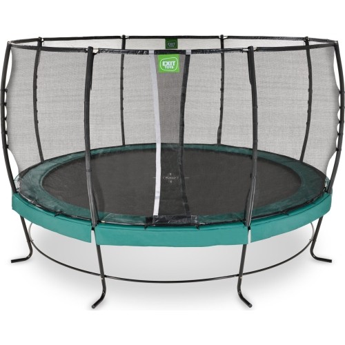 Trampolina EXIT Lotus Premium ø427 cm - zielona