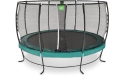 Trampolina EXIT Lotus Premium ø427 cm - zielona