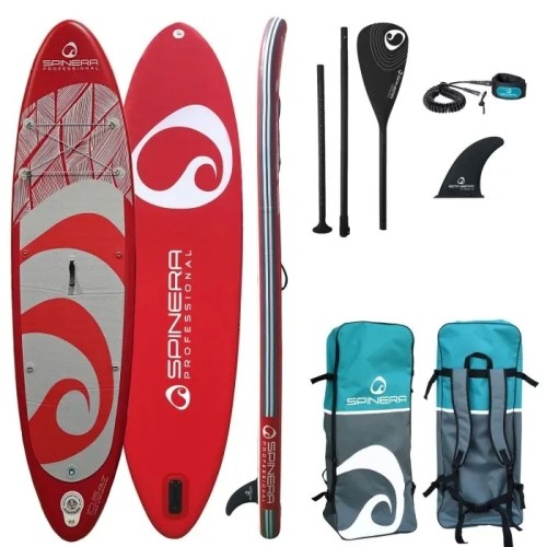 Deska SUP Spinera Professional Rental SUP 106 – 320x80x15 cm B-G (z drobnymi zagnieceniami na EVA)