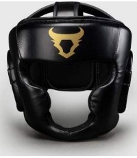 Ringhorns Charger by Venum Headgear - Black/Gold