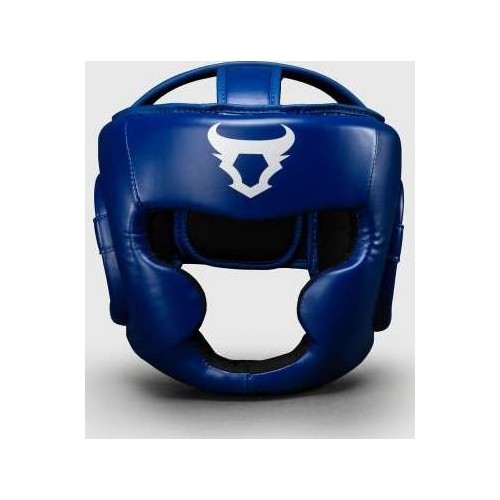 Ringhorns Charger by Venum Headgear - Navy Blue/Red