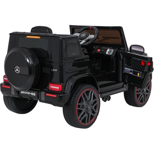 Pojazd elektryczny Mercedes G63 AMG LIFT, czarny