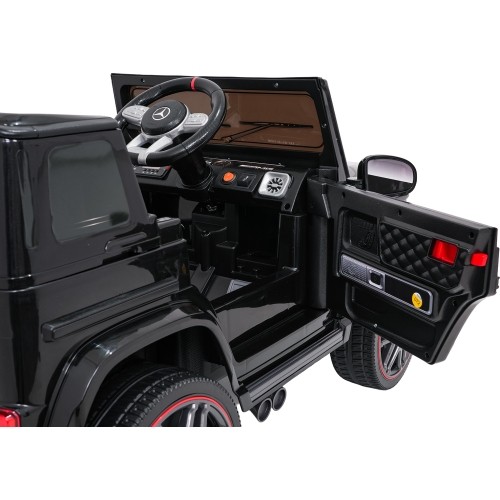 Pojazd elektryczny Mercedes G63 AMG LIFT, czarny