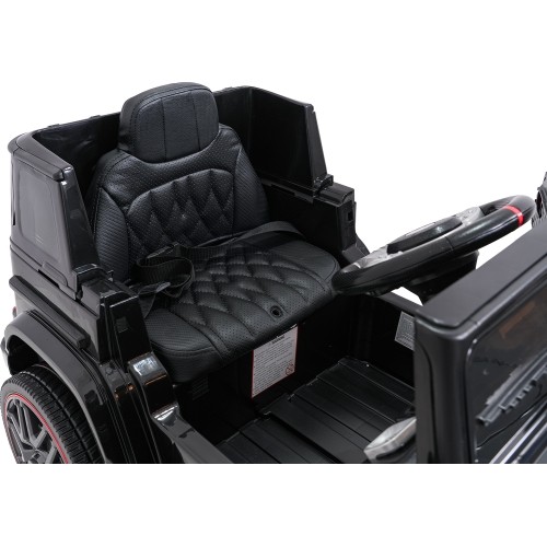 Pojazd elektryczny Mercedes G63 AMG LIFT, czarny