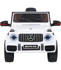 Pojazd elektryczny Mercedes G63 AMG LIFT, biały