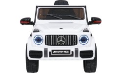 Pojazd elektryczny Mercedes G63 AMG LIFT, biały
