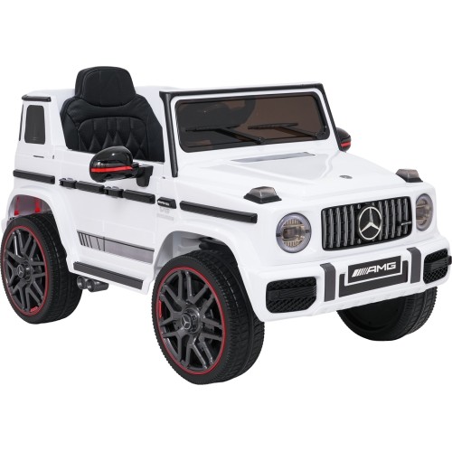Pojazd elektryczny Mercedes G63 AMG LIFT, biały