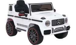 Pojazd elektryczny Mercedes G63 AMG LIFT, biały