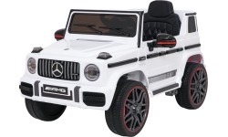 Pojazd elektryczny Mercedes G63 AMG LIFT, biały