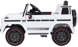 Pojazd elektryczny Mercedes G63 AMG LIFT, biały