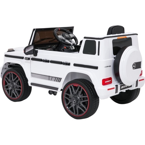 Pojazd elektryczny Mercedes G63 AMG LIFT, biały